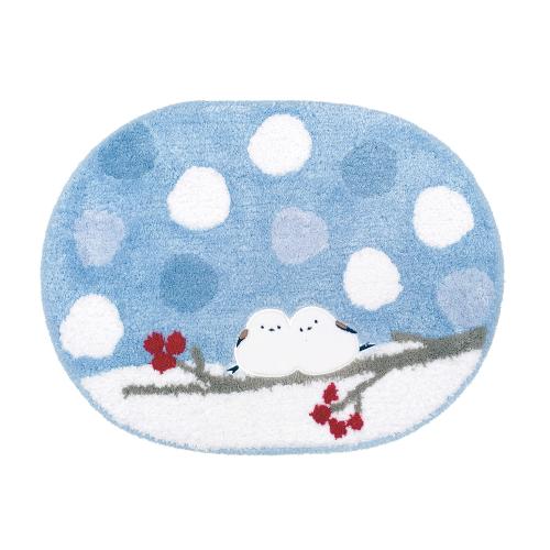 ＜センコー＞SDSシマエナガチャン バスマット