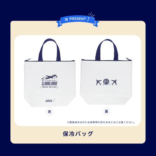 【300万食突破記念】第3弾ルンルン！おでかけテイクオフセット（機内食8個+オリジナル保冷バッグ）