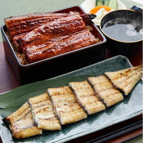 ＜薩摩川内鰻＞鹿児島県産鰻長蒲焼・白焼きセット