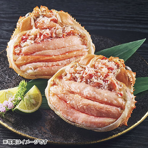 紅ずわいがにかに甲羅盛り