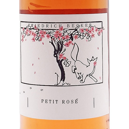 ＜フリードリッヒ・ベッカー＞ベッカー プティ　ロゼ 桜ラベル （さくらベッカー）【2024】（ロゼワイン）