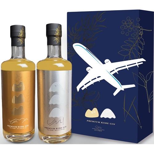 ＜グロースターズ　神戸蒸溜所＞PREMIUM KOBE GIN 2本セット