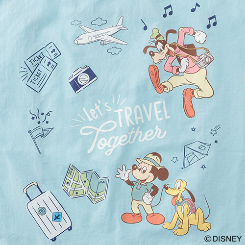 ＜ANAオリジナル＞ミッキー＆フレンズ/ポータブルエコバッグ