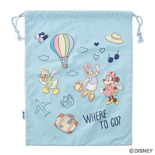 ＜ANAオリジナル＞ミッキー＆フレンズ/巾着バッグ