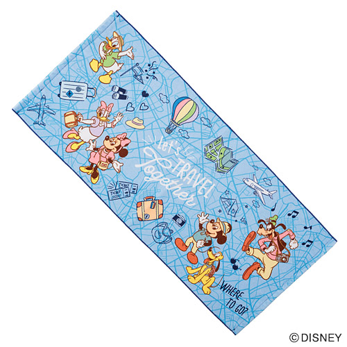 ＜ANAオリジナル＞ミッキー＆フレンズ/フェイスタオル