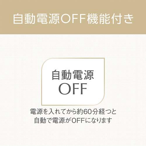 ＜Salon Sense＞マイナスイオンストレートアイロン　KHS-8450/W