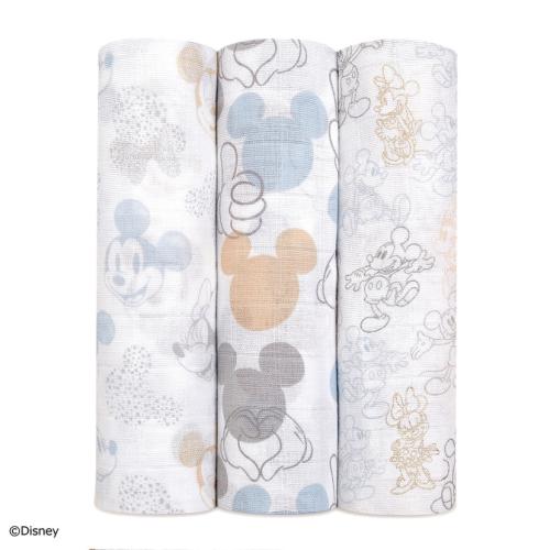 ＜aden + anais＞おくるみスワドル/3枚