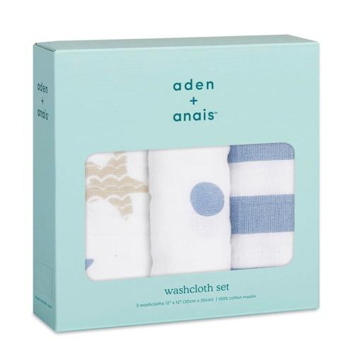 ＜aden + anais＞ウォッシュクロス/3枚