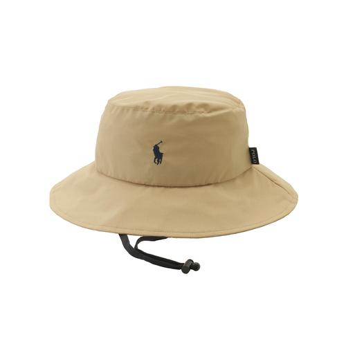 ＜ポロ ラルフ ローレン＞ロゴ刺繍遮光パラソルハット
