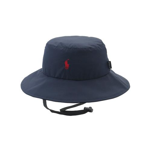 ＜ポロ ラルフ ローレン＞ロゴ刺繍遮光パラソルハット