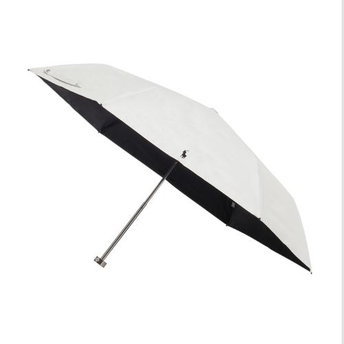 ＜ポロ ラルフ ローレン＞ロゴ刺繍晴雨兼用パラソル