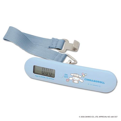 ＜dretec＞ドリテック　サンリオキャラクターズ　ラゲッジスケール　「シナモロール」LS-115BL