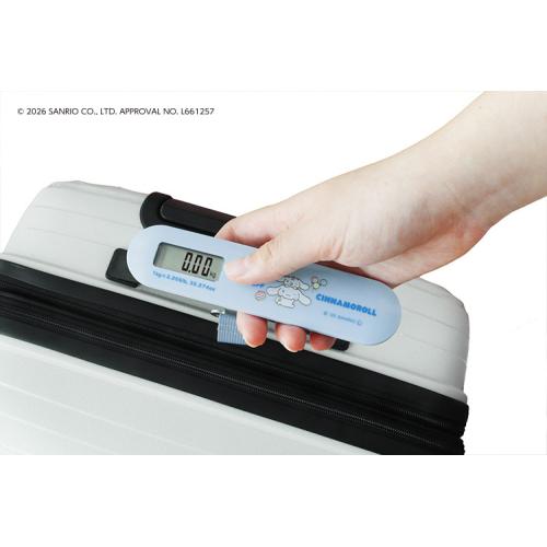 ＜dretec＞ドリテック　サンリオキャラクターズ　ラゲッジスケール　「シナモロール」LS-115BL