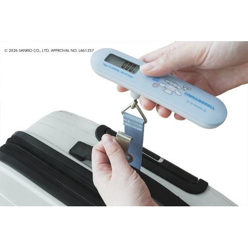 ＜dretec＞ドリテック　サンリオキャラクターズ　ラゲッジスケール　「シナモロール」LS-115BL