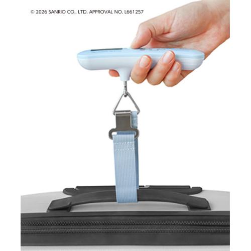 ＜dretec＞ドリテック　サンリオキャラクターズ　ラゲッジスケール　「シナモロール」LS-115BL
