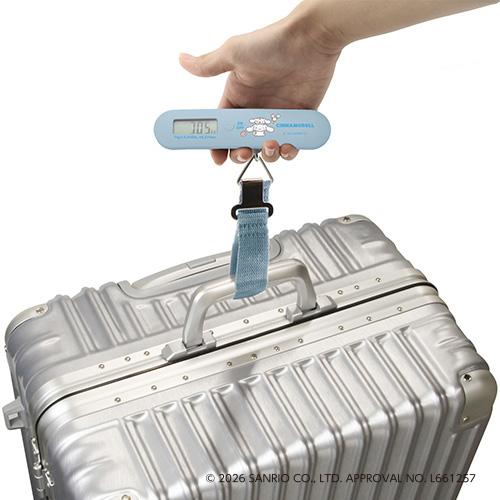 ＜dretec＞ドリテック　サンリオキャラクターズ　ラゲッジスケール　「シナモロール」LS-115BL
