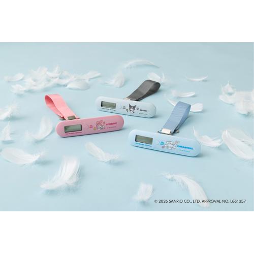 ＜dretec＞ドリテック　サンリオキャラクターズ　ラゲッジスケール　「シナモロール」LS-115BL