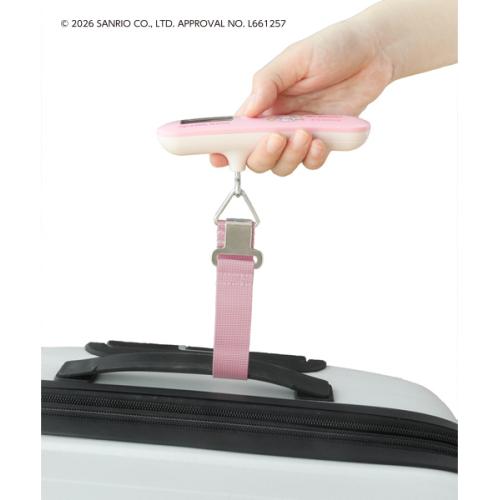 ＜dretec＞ドリテック　サンリオキャラクターズ　ラゲッジスケール　「マイメロディ」LS-115PK