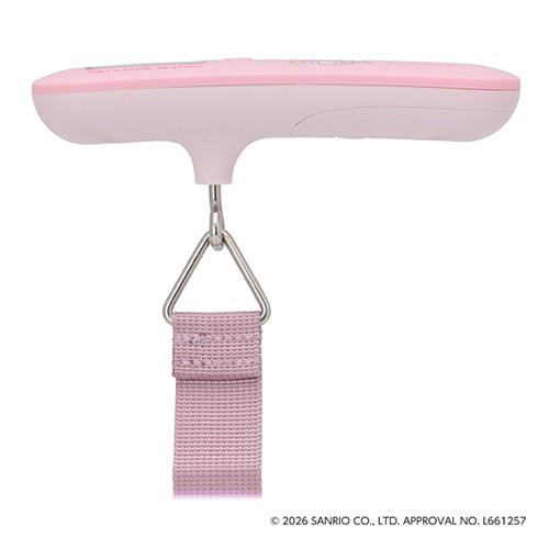 ＜dretec＞ドリテック　サンリオキャラクターズ　ラゲッジスケール　「マイメロディ」LS-115PK