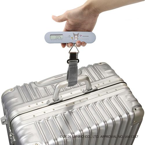 ＜dretec＞ドリテック　サンリオキャラクターズ　ラゲッジスケール　「クロミ」LS-115PP