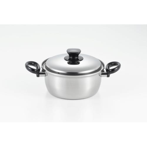 ＜ヨシカワ＞モディファイ　両手鍋　20cm