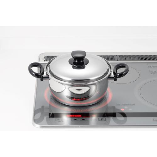 ＜ヨシカワ＞モディファイ　両手鍋　20cm