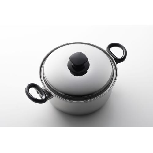 ＜ヨシカワ＞モディファイ　両手鍋　20cm