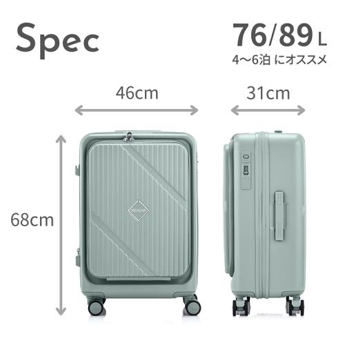 ＜アメリカンツーリスター＞ヴェロックス スピナー68 エキスパンダブル