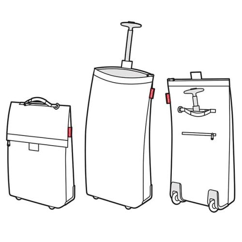 ＜reisenthel＞トローリーM　ショッピングカート