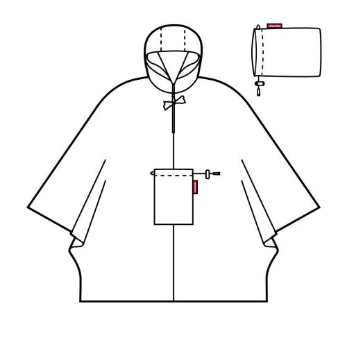 ＜reisenthel＞ミニマキシポンチョ