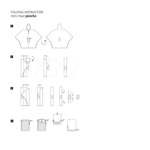 ＜reisenthel＞ミニマキシポンチョ