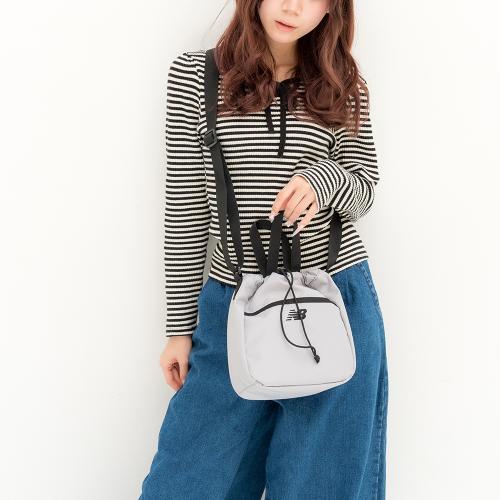 ＜newbalance＞シンプル巾着ショルダー AC7297G