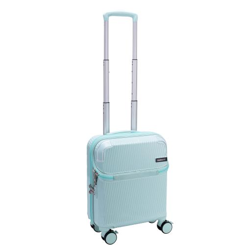 ＜TRAVELIST＞コーナーパッド付 Top Openキャリー LCC・コインロッカーサイズ