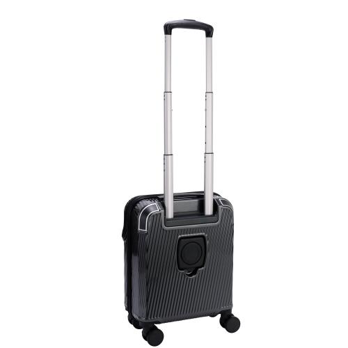 ＜TRAVELIST＞コーナーパッド付 Top Openキャリー LCC・コインロッカーサイズ