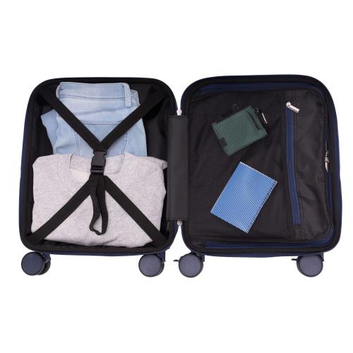 ＜TRAVELIST＞コーナーパッド付 Top Openキャリー LCC・コインロッカーサイズ