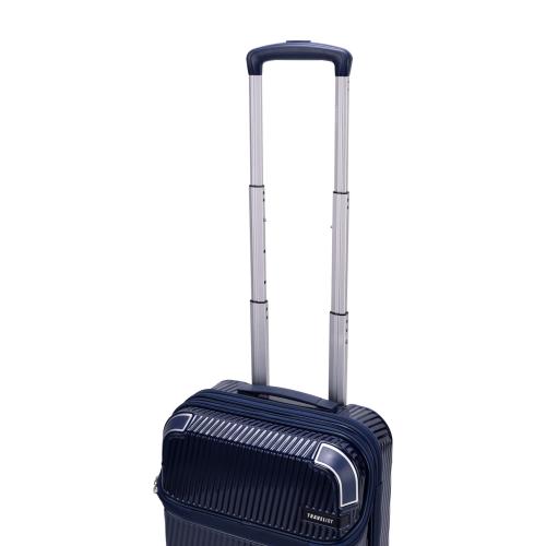 ＜TRAVELIST＞コーナーパッド付 Top Openキャリー LCC・コインロッカーサイズ