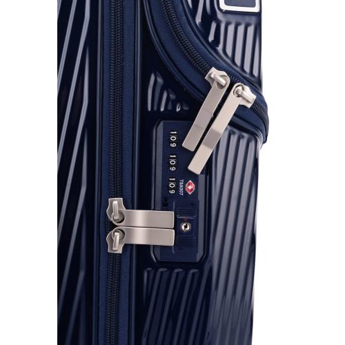 ＜TRAVELIST＞コーナーパッド付 Top Openキャリー LCC・コインロッカーサイズ