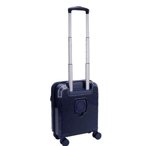 ＜TRAVELIST＞コーナーパッド付 Top Openキャリー LCC・コインロッカーサイズ