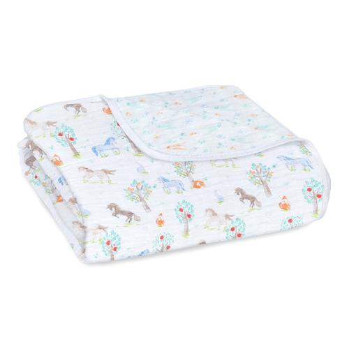 ＜aden + anais＞ブランケット/イヤーオブザホース・うま