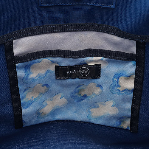 ＜ANA FINDS＞かばんやえいえもん　よくはいーるエコバッグ