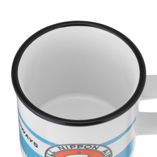 ＜ANAオリジナル＞レトロモチーフ マグカップ（モヒカンブルー）