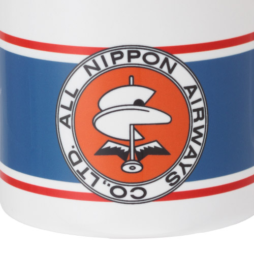 ＜ANAオリジナル＞レトロモチーフ マグカップ（ネイビー）