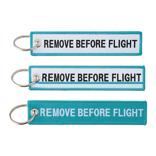 ＜ANAオリジナル＞レトロモチーフ フライトタグ3本セット（モヒカンブルー）