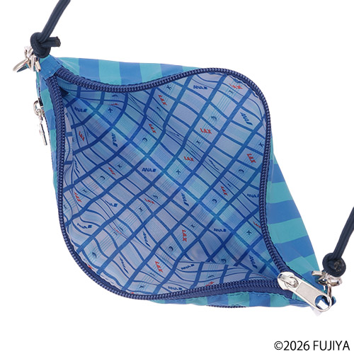 ＜ANAオリジナル＞PEKO for ANA　ポーチ（ショルダー付き）（LA)