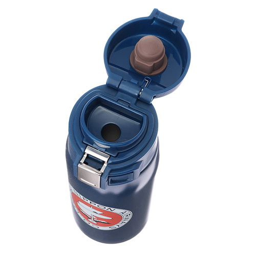 ＜ANAオリジナル＞レトロモチーフ ワンプッシュボトル（ネイビー）