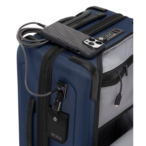 ＜TUMI＞TUMI ALPHA インターナショナル・デュアル・アクセス・4ウィール・キャリーオン / ネイビー