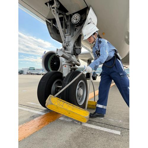 ＜ANAオリジナル＞ANAチョーク再利用タグ（車輪／漢字）