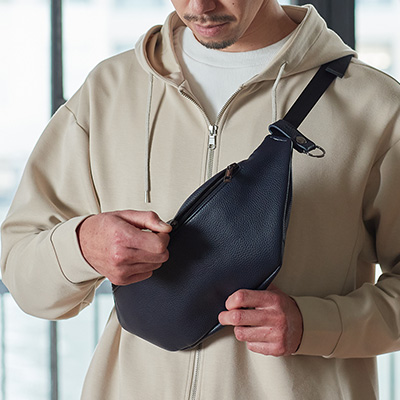 ＜ANAオリジナル＞ ABAHOUSE for ANA シボレザー　ショルダーバッグ