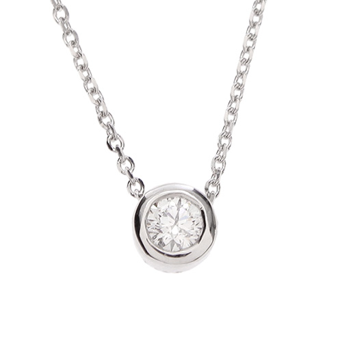 K10ダイヤモンドプチペンダント