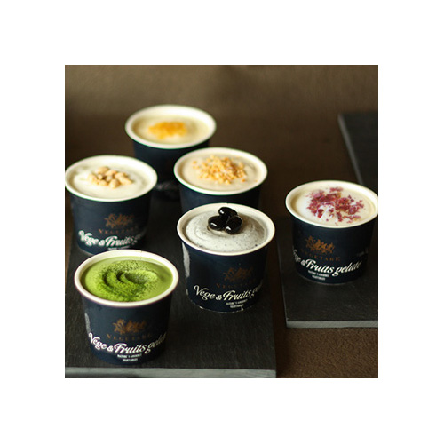 ＜ベジターレ＞伝統和モダン アイスジェラート